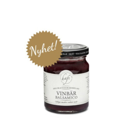 Hafi Vinbär Balsamico marmelad 140g